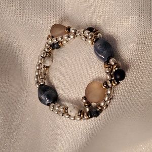 J Jill Natural stone bracelet
